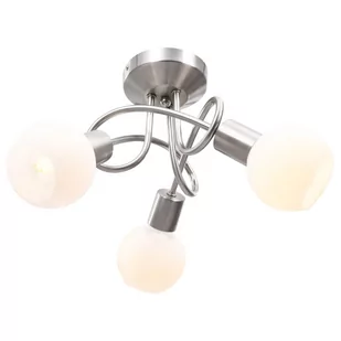 Vida Lampa sufitowa z ceramicznymi kloszami na 3 żarówki E14 V-289229 - Lampy sufitowe - miniaturka - grafika 2