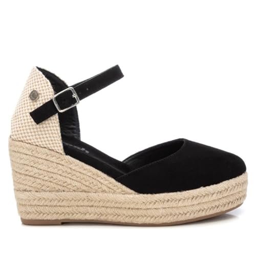 REFRESH - Espadryle Kobiety Czarny - Wygodne i wszechstronne obuwie – moda casualowa - Model 17264406 (Rozmiar 36)