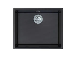 BERG ZLEW LINEA BRNL14L 1,0 OC 565x470 ONYX - Zlewozmywaki - miniaturka - grafika 1
