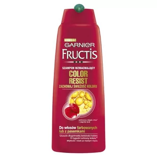 Garnier, Fructis Color Resist, Szampon wzmacniający, 250 ml - Szampony do włosów - miniaturka - grafika 1