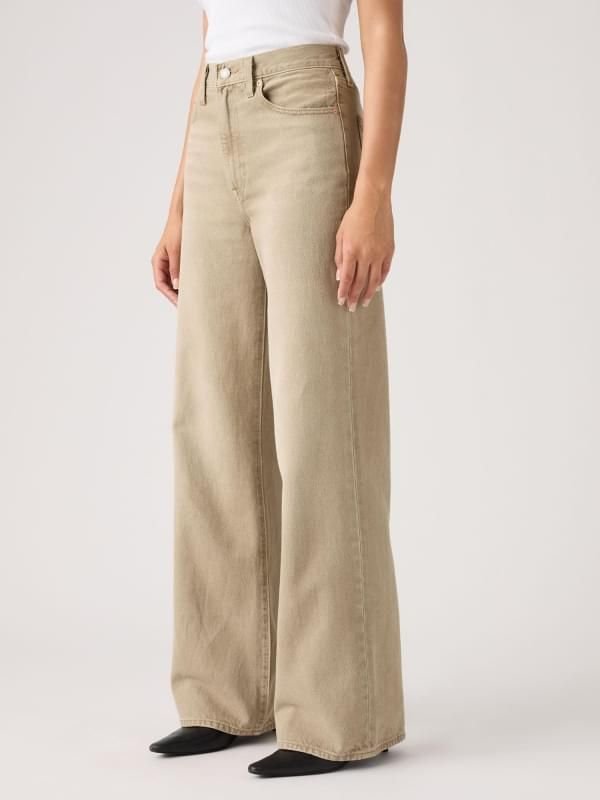 jeansy damskie levis a6081 0075 - ribcage wude chipped winter twig