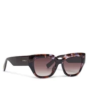 Okulary przeciwsłoneczne - Okulary przeciwsłoneczne Furla WD00120 BX3774 3839S Brązowy - miniaturka - grafika 1