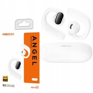 Akcesoria do słuchawek - SŁUCHAWKI DOUSZNE BEZPRZEWODOWE BLUETOOTH 5.3 + KABEL POWERBANK TWS RECCI - miniaturka - grafika 1
