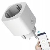 Liczniki energii elektrycznej - Inteligentne gniazdko WiFi z włącznikiem - miniaturka - grafika 1