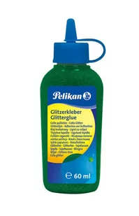 Pelikan AG Klej z brokatem 60ml ciemnozielony - Artykuły biurowe - miniaturka - grafika 1