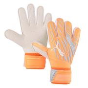 Piłka nożna - Rękawice bramkarskie Puma Ultra Protect 2 RC szaro-pomarańczowe 41792 05 - rozmiar rękawic - 10 - miniaturka - grafika 1
