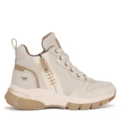 Botki damskie - Botki Mustang 1481-501 Biały - miniaturka - grafika 1