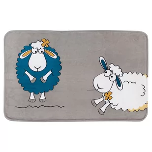 Dywanik łazienkowy TATKRAFT Sheep, 80x50x1 cm - Dywaniki łazienkowe - miniaturka - grafika 1