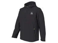 Kurtki i kamizelki sportowe męskie - CRIVIT Kurtka softshell męska (S (44/46), Czarny) - miniaturka - grafika 1