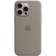 Apple Silikonowe etui z MagSafe do iPhone 15 Pro Max Popielaty brąz MT1Q3ZM/A