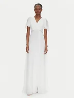 Sukienki - Rinascimento Sukienka wieczorowa CFC0122466003 Biały Regular Fit - miniaturka - grafika 1