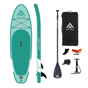 Deska SUP-2000 Black Forest, 275 x 76 x 15 cm, z akcesoriami, zielona - Deski SUP i akcesoria - miniaturka - grafika 1