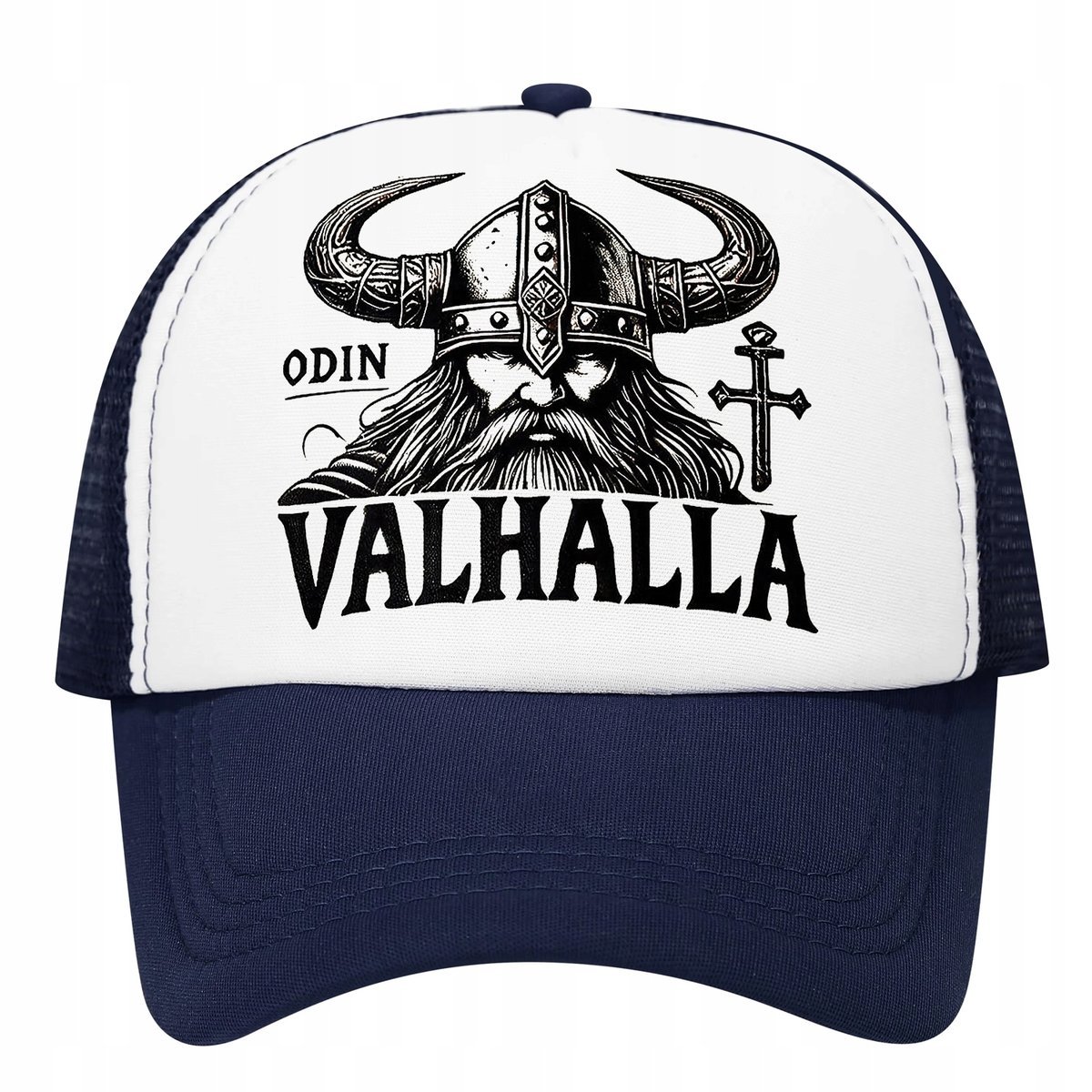 Czapka z daszkiem trucker siateczka tirówka Walhalla Valhalla Odyn Wiking