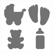 Pinezki - ARTEMIO Zestaw 4 stempli porodowych - miniaturka - grafika 1