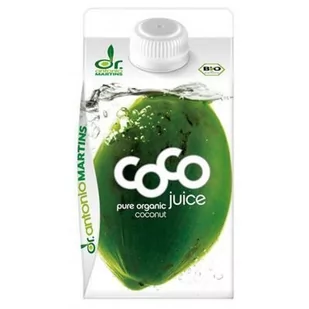 Bio COCO DR. MARTINS WODA KOKOSOWA NATURALNA 500 ml - COCO (DR. MARTINS) - Zdrowa żywność - miniaturka - grafika 1