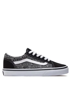 Vans Tenisówki Jn Old Skool VN0A5EE6N421 Czarny - Buty dla dziewczynek - miniaturka - grafika 1