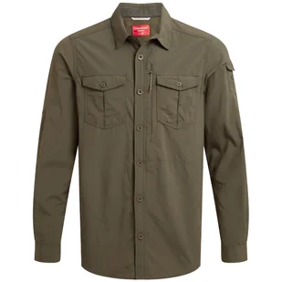 Koszula męska Craghoppers NosiLife Adventure Long Sleeved Shirt III Rozmiar: L / Kolor: zielony - Koszulki sportowe męskie - miniaturka - grafika 1