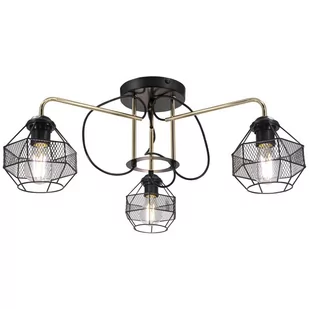 Lampa sufitowa FLORA 2205/3 BL TR Elem - Lampy sufitowe - miniaturka - grafika 1