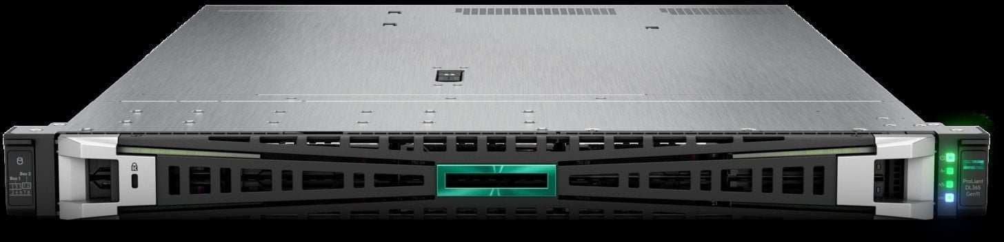 HPE PL DL365g11 AMD Epyc 9115 2.6-4.1/16C 2x32G-6400 2x480G MR408i-o/4G o2p10G-T 8SFF 2x1000W 1U Smart Choice P81840-425