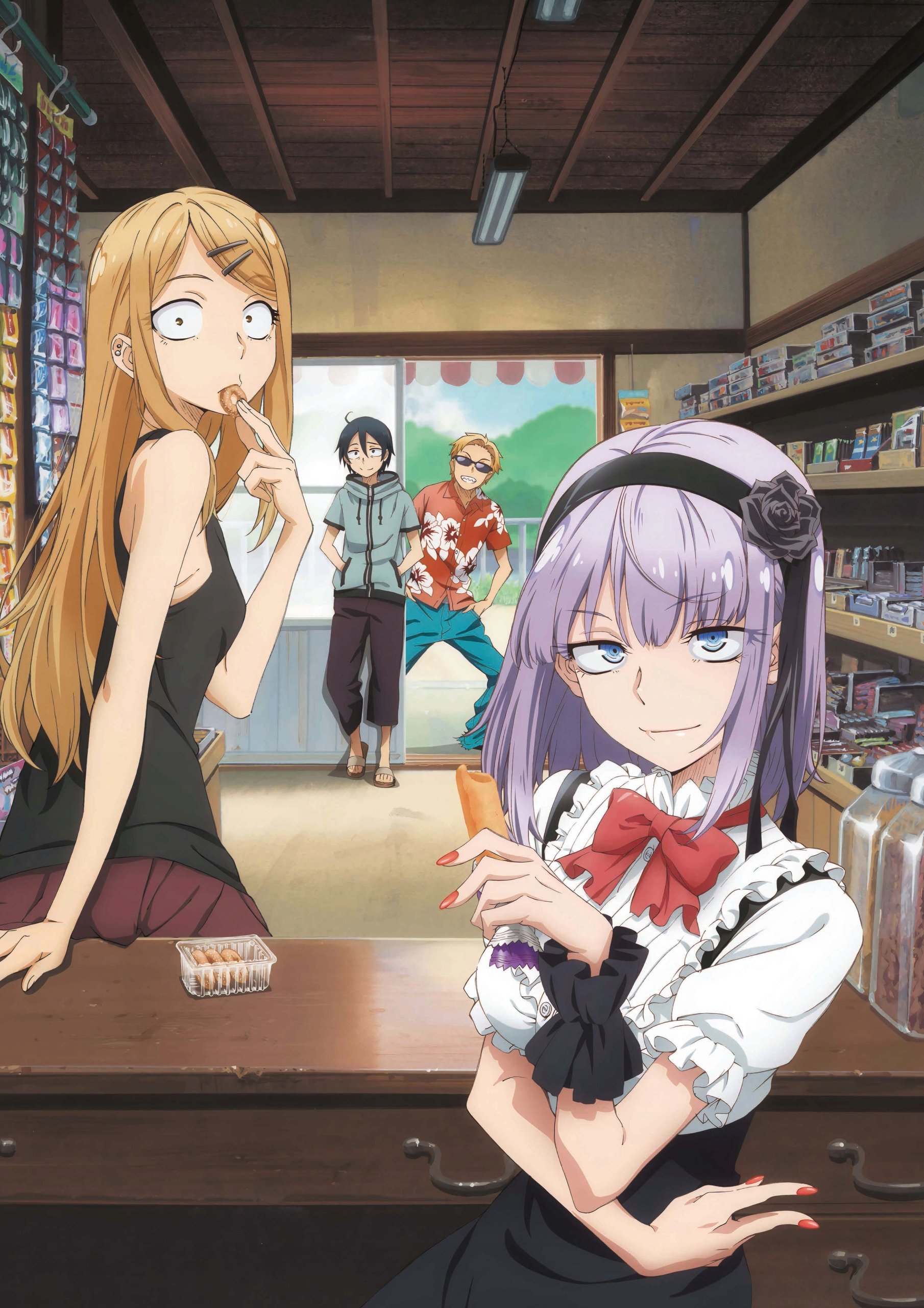 Plakat A3 anime manga Dagashi Kashi