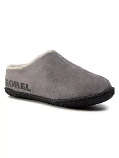 Sorel Kapcie Youth Lanner Ridge™ II NY3926 Szary - Buty dla chłopców - miniaturka - grafika 1