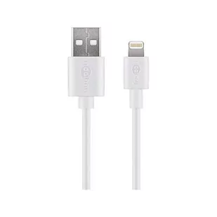 Goobay Kabel do ładowania  kablem Lightning iPhone iPad MFI Apple zertifiziert, 0,5 m, biały 43614 - Kable USB - miniaturka - grafika 3
