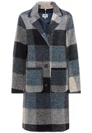 Kurtki damskie - camel active Kurtka damska, bia?o-niebieska kratka Blue Check, 46 - miniaturka - grafika 1