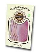 Kiełbasa i wędliny - Szynka Gospodarza wieprzowa, wędzona, pieczona 80g - miniaturka - grafika 1