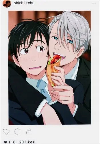 Plakat Anime Yuuri!!! on Ice yoi_021 A3 (custom)