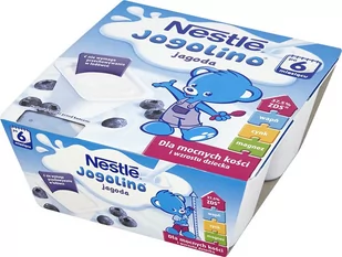 Nestle Jogurcik jagoda, 100 g, 6m+ - Desery dla dzieci - miniaturka - grafika 1