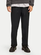 Spodnie męskie - Jack & Jones Chinosy Kane Edwin 12268303 Czarny Relaxed Fit - miniaturka - grafika 1