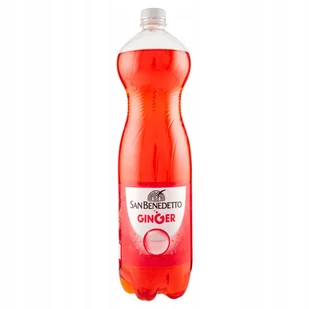 Włoska Lemoniada Imbirowa 1,5 Litra San Benedetto Ginger - Napoje gazowane - miniaturka - grafika 1