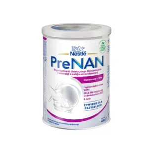 Nestle PreNAN preparat dla wcześniaków i niemowląt o małej masie urodzeniowej 400 g - Mleko modyfikowane - miniaturka - grafika 1
