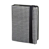 Kalendarze - Kalendarz 2026 A5 tygodniowy Modena Premium na gumkę czarno-biały - kalendarz - miniaturka - grafika 1