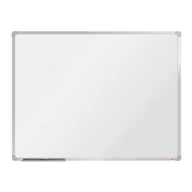 Tablice i flipcharty - boardOK Biała magnetyczna tablica boardOK, 120 x 90 cm, eloksowana rama - miniaturka - grafika 1