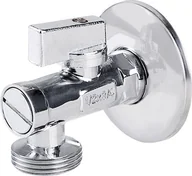 Zawory i kraniki - Perfexim Zawór kątowy z ﬁltrem 1/2"x3/8" 02-012-1510-000 - miniaturka - grafika 1