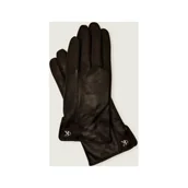 Rękawiczki - Calvin Klein Skórzane rękawiczki | z dodatkiem wełny - miniaturka - grafika 1