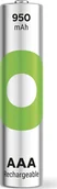 Baterie i akcesoria - GP 1x4 GP ReCyko NiMH Battery AAA 950mAH, ready to use - miniaturka - grafika 1