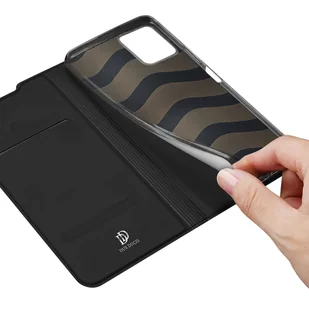 Dux Ducis Skin Pro kabura etui pokrowiec z klapką Vivo Y01 / Y15s / Y15a czarny - Etui i futerały do telefonów - miniaturka - grafika 8