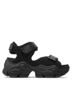 Sandały damskie - Buffalo Sandały Binary 0 1602196 Czarny - miniaturka - grafika 1