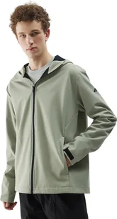 Kurtka męska softshell 4F M324 oliwkowa 4FWSS25TSOFM324 44S L - Kurtki męskie - miniaturka - grafika 1