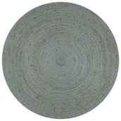 Dywany - Ręcznie robiony oliwkowy dywanik 150 cm W9-Z36 - miniaturka - grafika 1