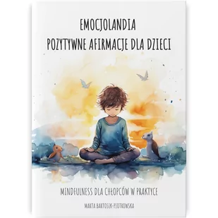 Pozytywne afirmacje z kolorowanką dla chłopców - Zeszyt ćwiczeń 6-12 lat - Książki edukacyjne - miniaturka - grafika 1