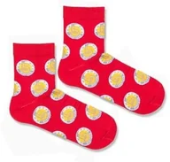 Skarpetki męskie - Skarpety męskie bawełniane z grafiką monet Milena Avangard - miniaturka - grafika 1