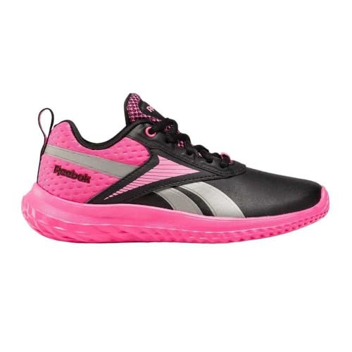 Reebok Girl's Rush Runner 5.0 Syn buty do biegania, Boldpink czarny, 4.5 UK