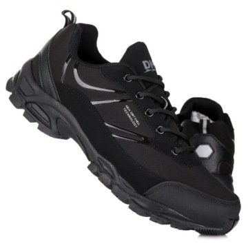 Buty sportowe trekkingowe Dk Falcon 15507 Blk D Wodoodporne