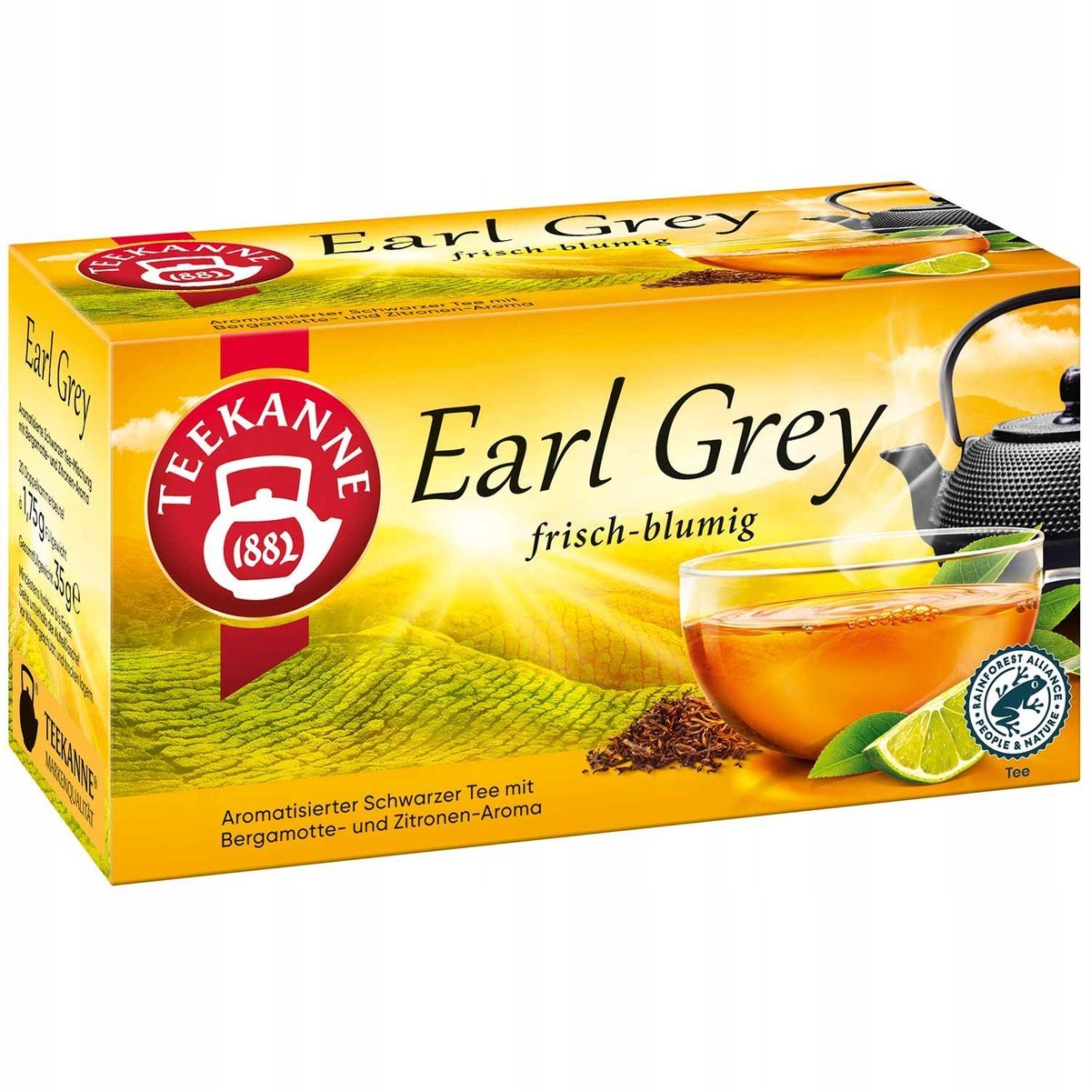 Herbata Teekanne Earl Grey z Niemiec