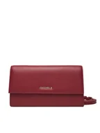 Torebki damskie - Coccinelle Torebka Mw5 Metallic Soft E2 MW5 18 27 01 Bordowy - miniaturka - grafika 1