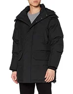 Kurtki męskie - Lacoste Bh1960 Kurtka Mężczyźni , Noir , M-L - miniaturka - grafika 1