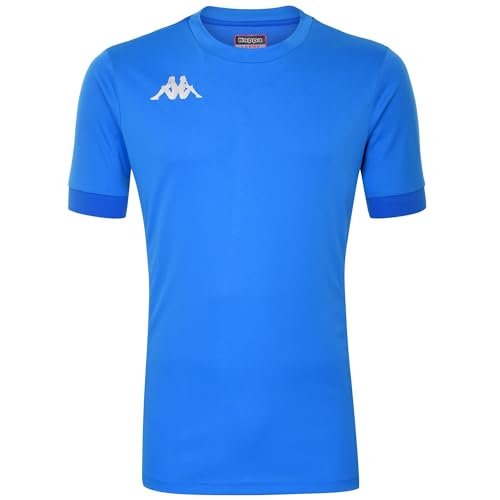 Kappa Dervio Koszulka Unisex Dorosły, Niebieski, XL